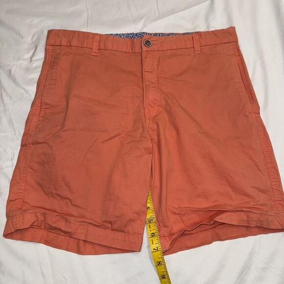 Men’s Tailorbyrd Salmon Shorts Size:34 - Picture 2 of 6